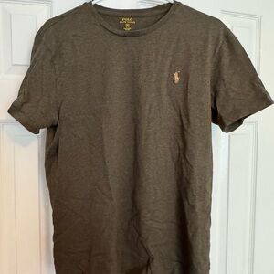 Polo by Ralph Lauren Men's Dark Green/Brown T-Shirt